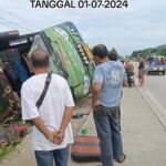 Viral Mobil ALS di jalan Luntas Sumatra tabrakan, diduga ada 3 orang meninggal Dunia. IMG-20240703-WA0007
