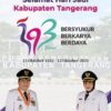BUPATI DAN WAKIL BUPATI KABUPATEN TANGERANG Mengucapkan SELAMAT HARI JADI KE 393, BERSYUKUR BERKARYA BERDAYA SEMOGA Makin GemilanG Oplus_131072