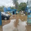 DAMPAK BANJIR KECAMATAN KRESEK KANTOR PENGOLAHAN AIR BERSIH, BERHENTI BEROPERASI, MESIN TERGENANG Oplus_131072